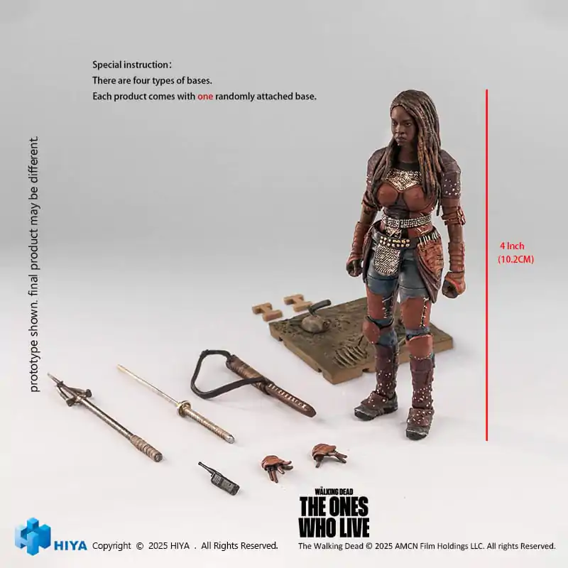 The Walking Dead: The Ones Who Lived Exquisite Mini Figurka Akcji 1/18 Michonne 10 cm zdjęcie produktu