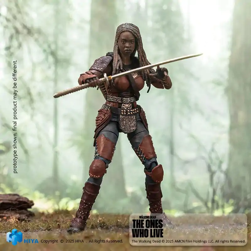 The Walking Dead: The Ones Who Lived Exquisite Mini Figurka Akcji 1/18 Michonne 10 cm zdjęcie produktu