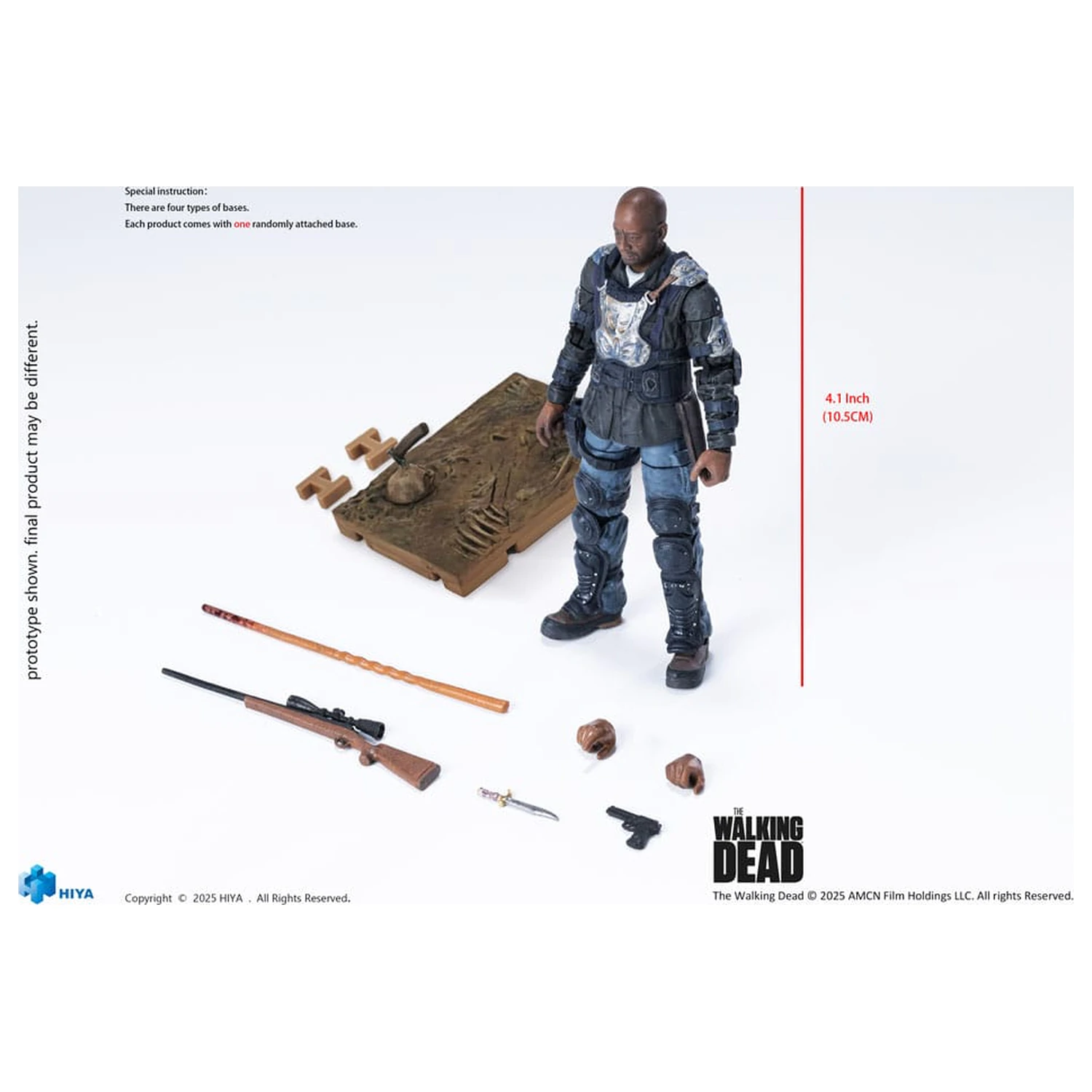 The Walking Dead: The Ones Who Lived Exquisite Mini figurka akcji 1/18 Morgan 10 cm zdjęcie produktu