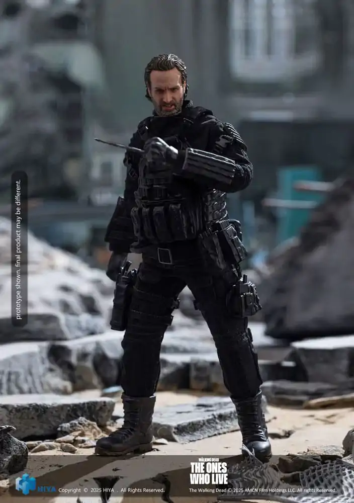 The Walking Dead: The Ones Who Lived Exquisite Super Series Figurka Akcji 1/12 Rick 16 cm zdjęcie produktu