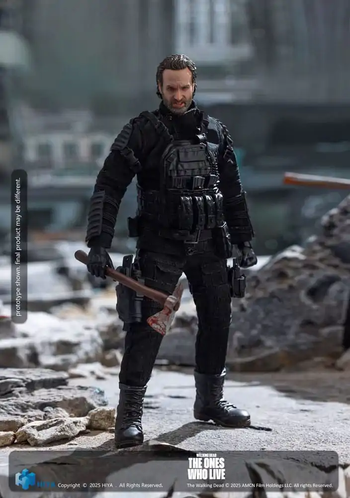 The Walking Dead: The Ones Who Lived Exquisite Super Series Figurka Akcji 1/12 Rick 16 cm zdjęcie produktu