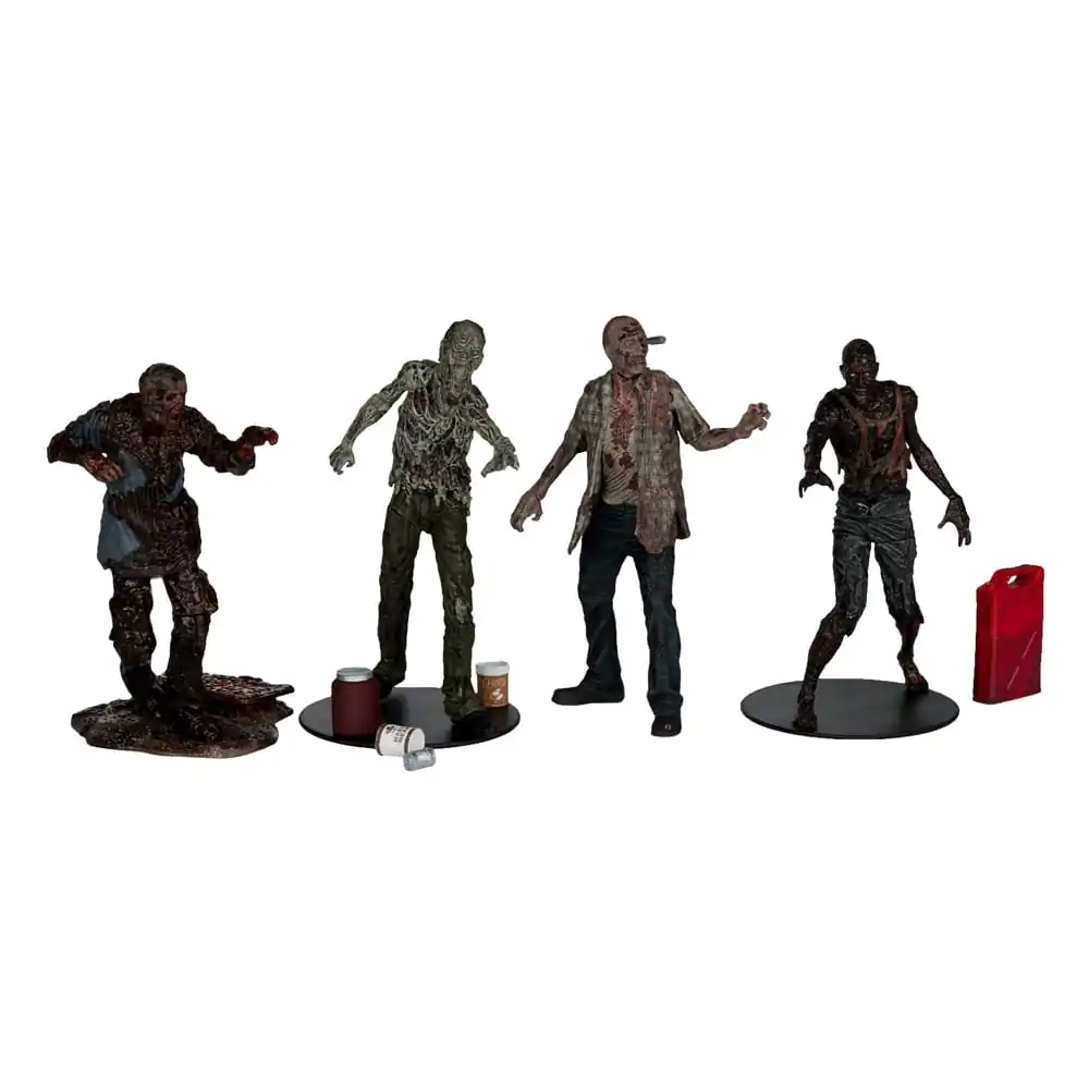 The Walking Dead Figurki Akcji 4-Pack Walkers 13 cm zdjęcie produktu