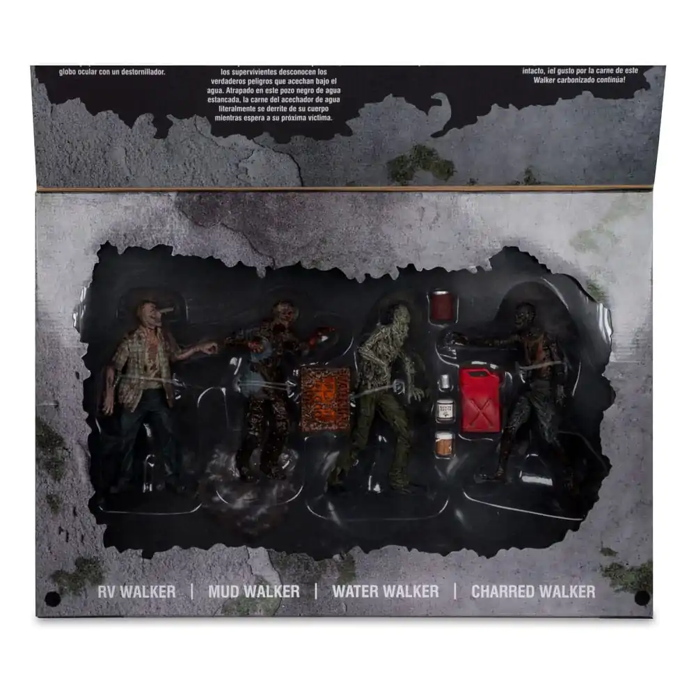 The Walking Dead Figurki Akcji 4-Pack Walkers 13 cm zdjęcie produktu