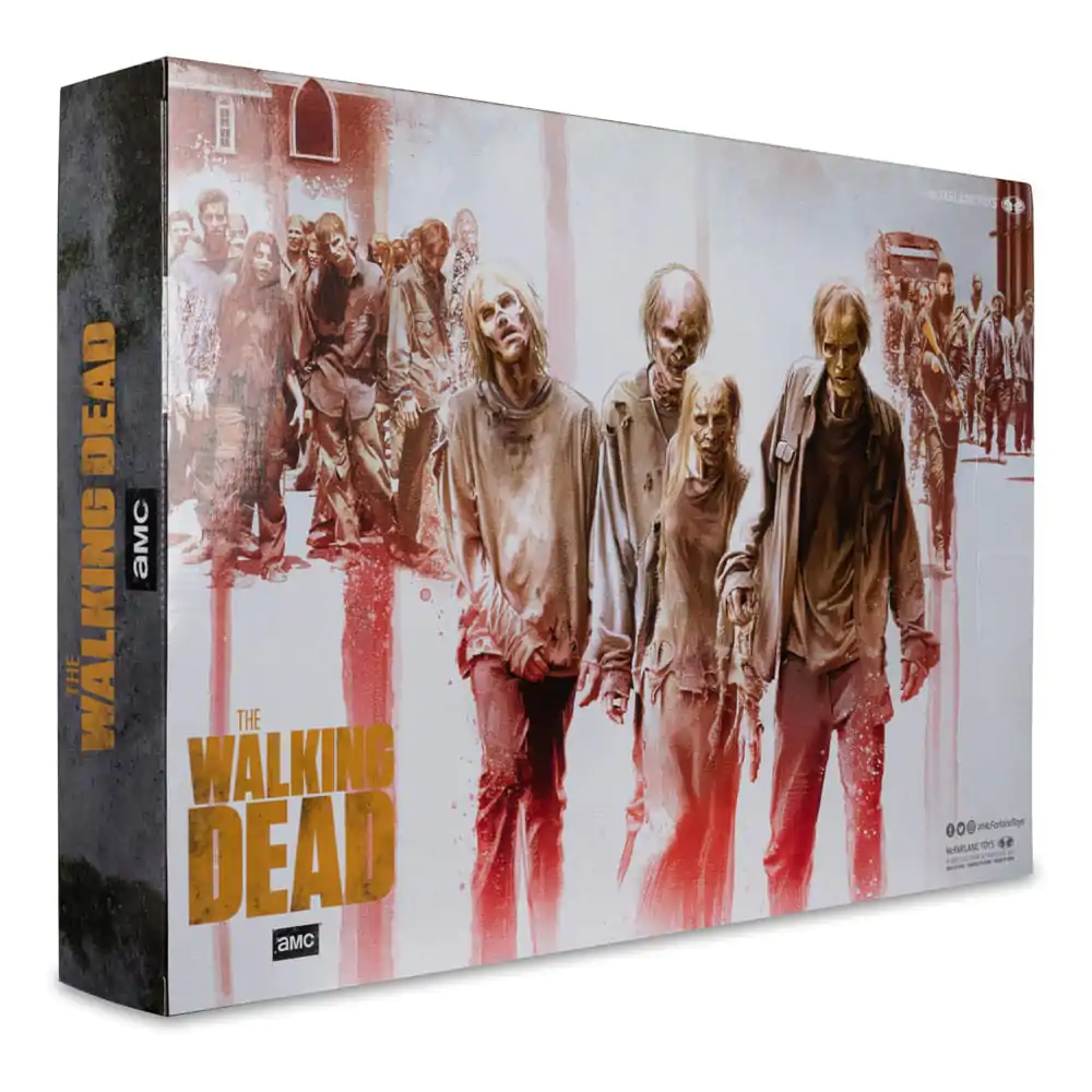 The Walking Dead Figurki Akcji 4-Pack Walkers 13 cm zdjęcie produktu