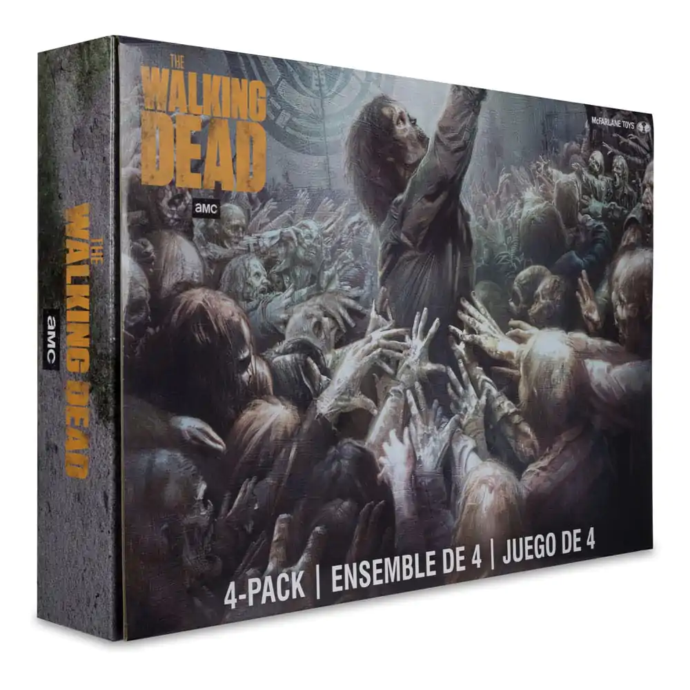 The Walking Dead Figurki Akcji 4-Pack Walkers 13 cm zdjęcie produktu