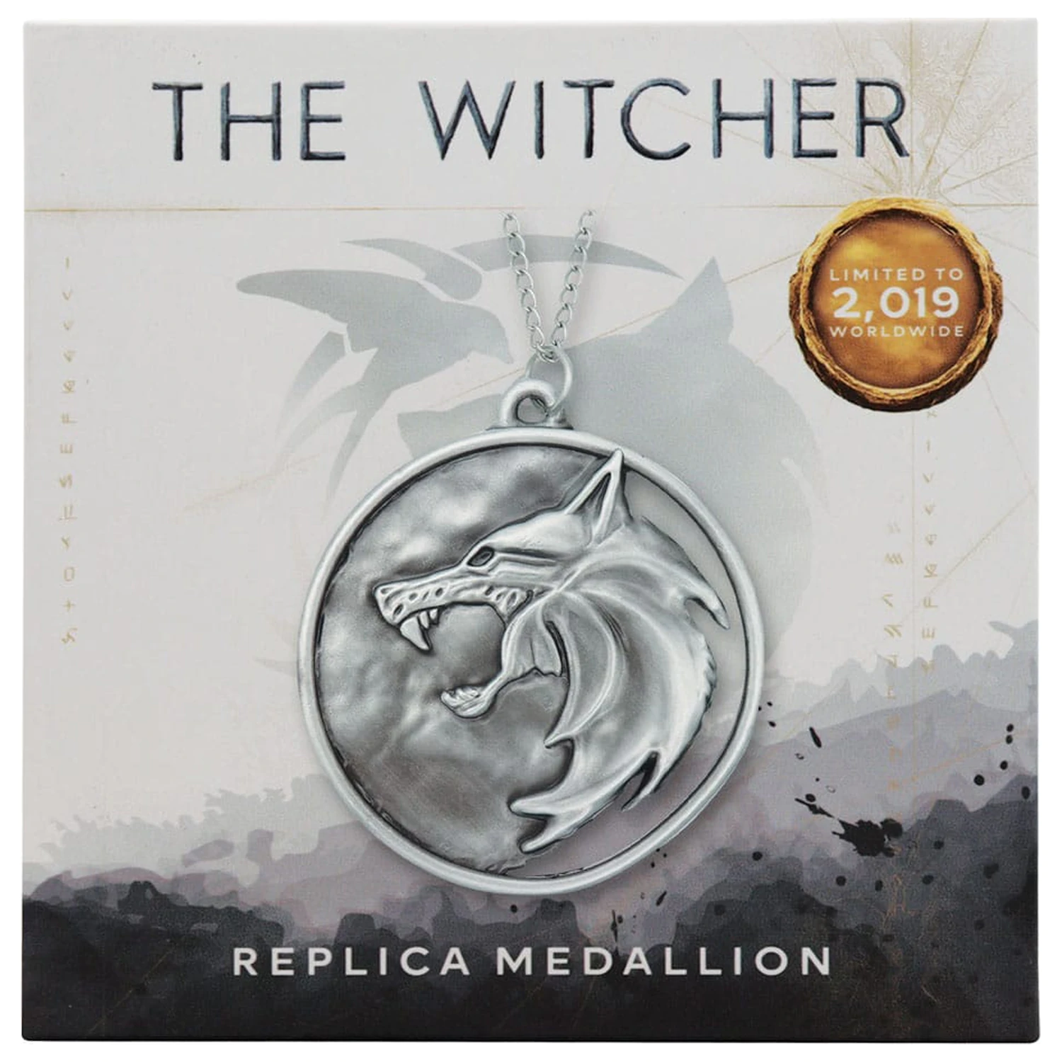 Wiedźmin Replika 1/1 Naszyjnik Medalion Geralta zdjęcie produktu