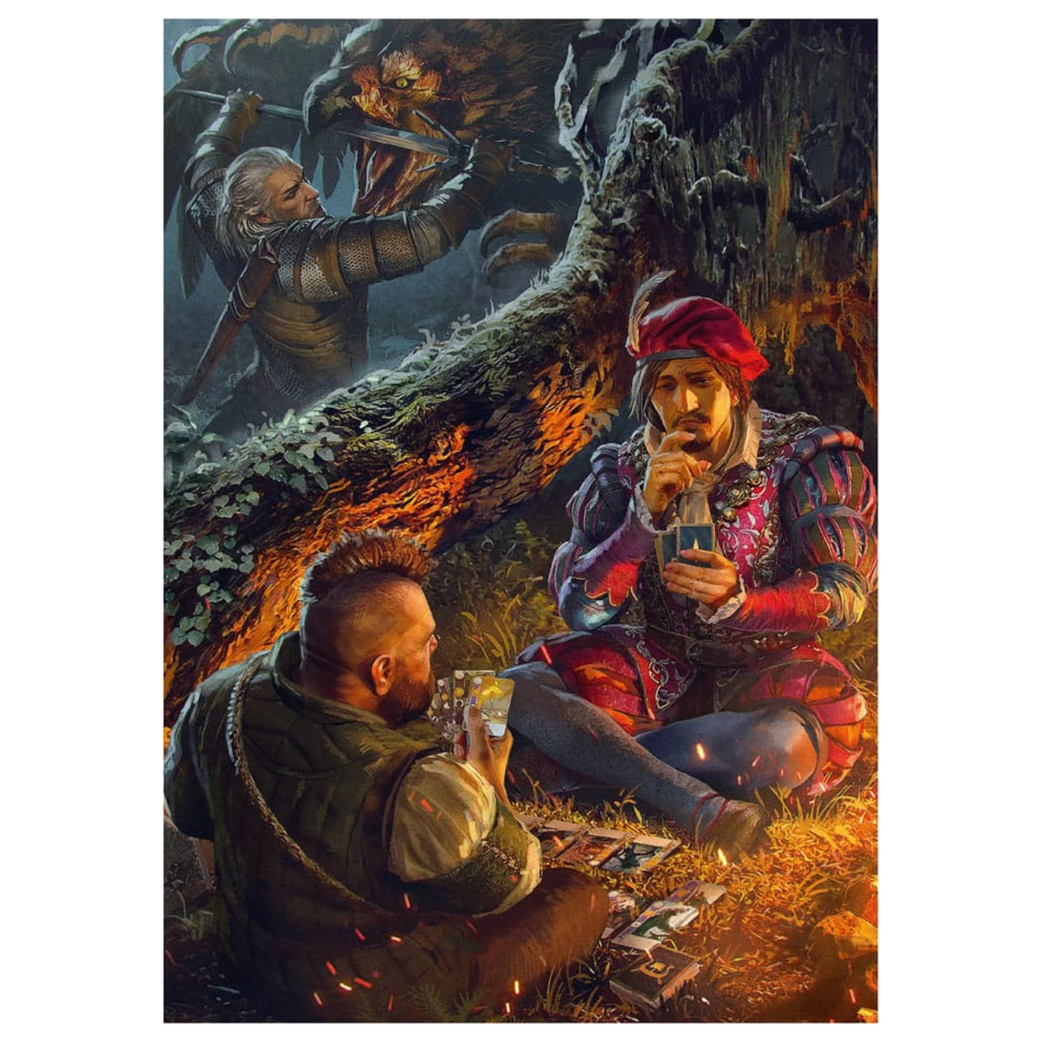 Puzzle Wiedźmin 10-pak Kolekcja puzzli na 10-lecie (500 elementów) zdjęcie produktu