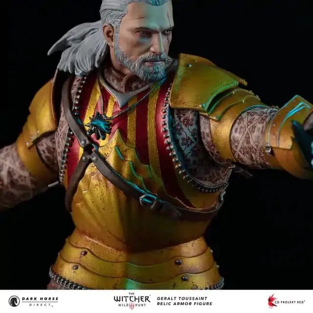 Wiedźmin 3 PVC Statuetka Geralt Toussaint Relic Armor 20 cm zdjęcie produktu