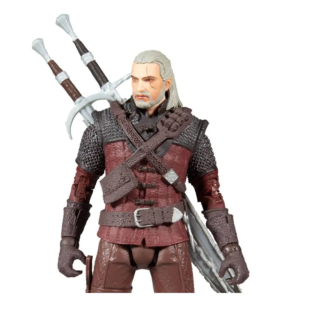 Figurka The Witcher 3: Dziki Gon Geralt z Rivii (Zbroja Wilka) 18 cm zdjęcie produktu