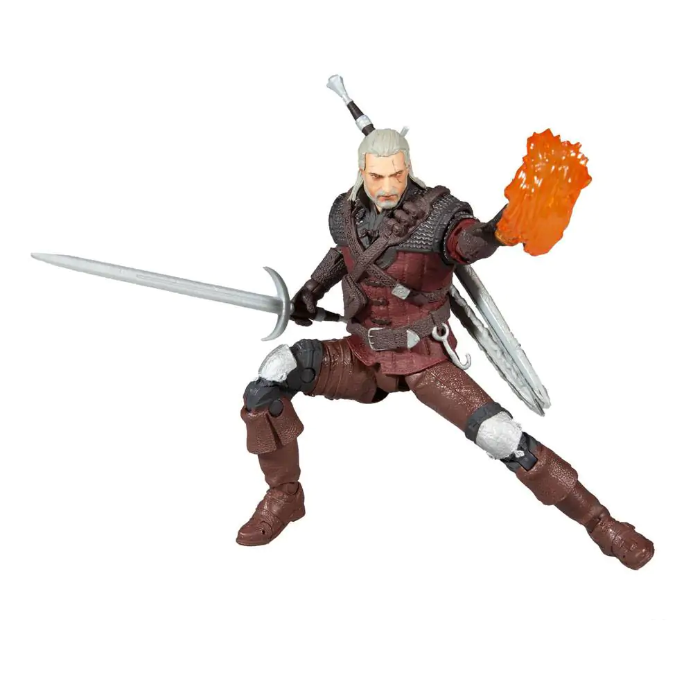 Figurka The Witcher 3: Dziki Gon Geralt z Rivii (Zbroja Wilka) 18 cm zdjęcie produktu