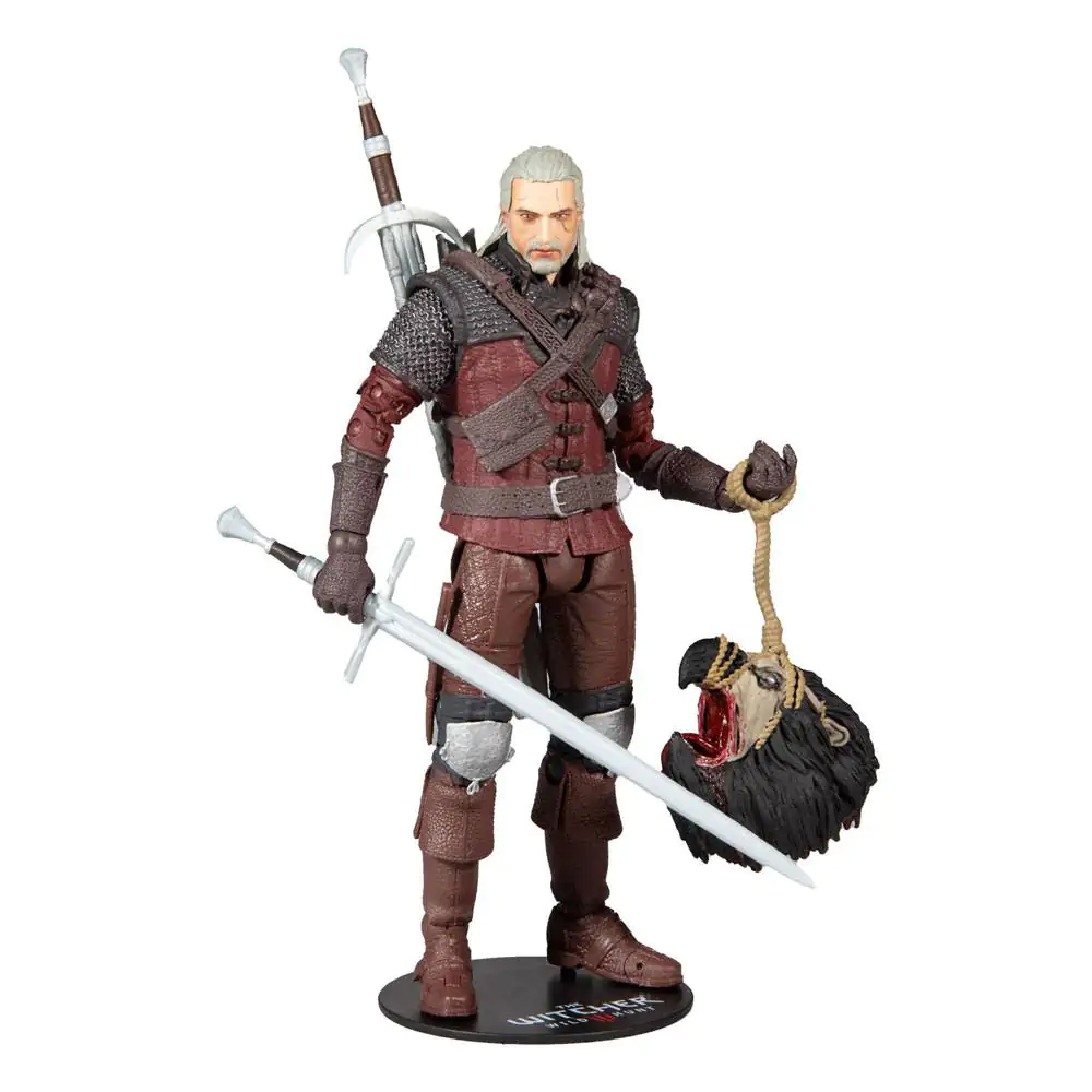Figurka The Witcher 3: Dziki Gon Geralt z Rivii (Zbroja Wilka) 18 cm zdjęcie produktu