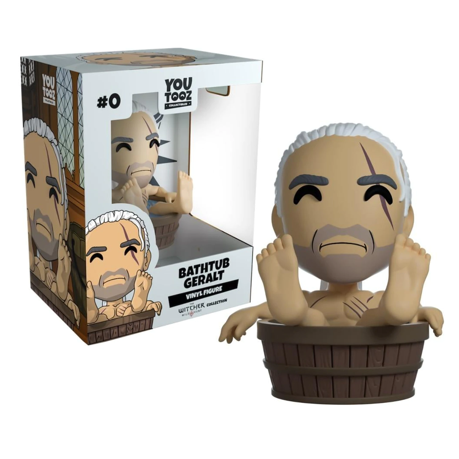 Figurka The Witcher Bathtub Geralt Youtooz 8 cm zdjęcie produktu