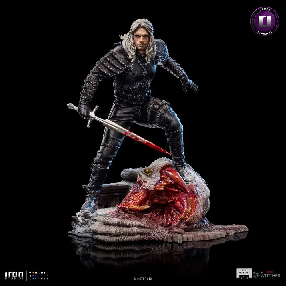 The Witcher BDS Art Scale Statua 1/10 Geralt z Rivii 33 cm zdjęcie produktu