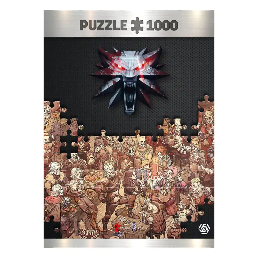 Wiedźmin Premium Puzzle Urodzinowe (1000 elementów) zdjęcie produktu