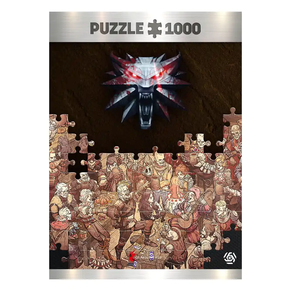 Wiedźmin Premium Puzzle Urodzinowe (1000 elementów) zdjęcie produktu