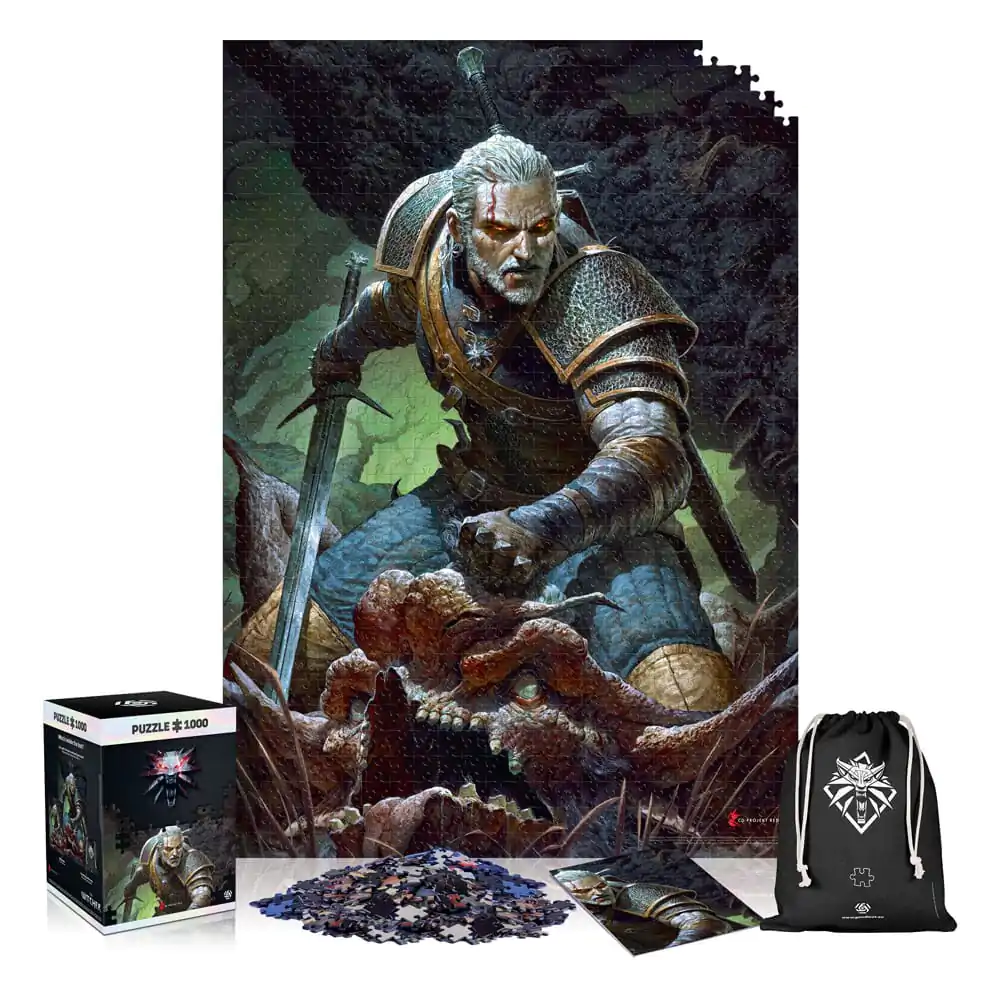 The Witcher Premium Puzzle Dark World (1000 elementów) zdjęcie produktu