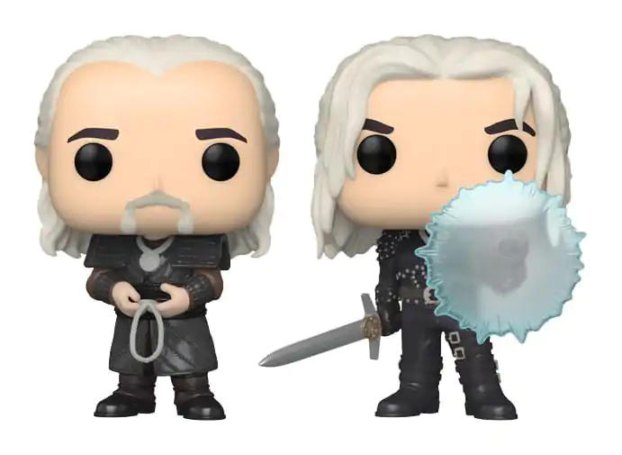 The Witcher Funko POP! Television Figurki winylowe 2-Pack Geralt & Vesemir 9 cm zdjęcie produktu