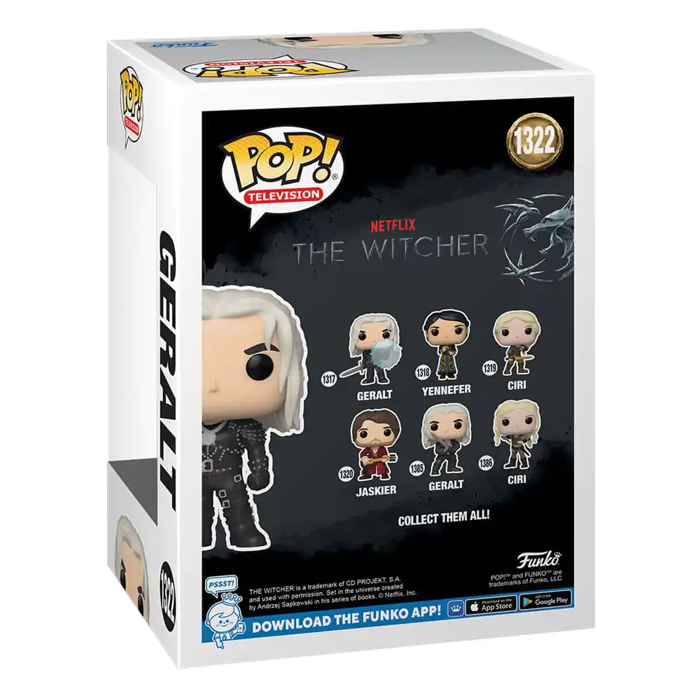 The Witcher POP! TV Figurka winylowa Geralt z mieczem (GW) 9 cm zdjęcie produktu