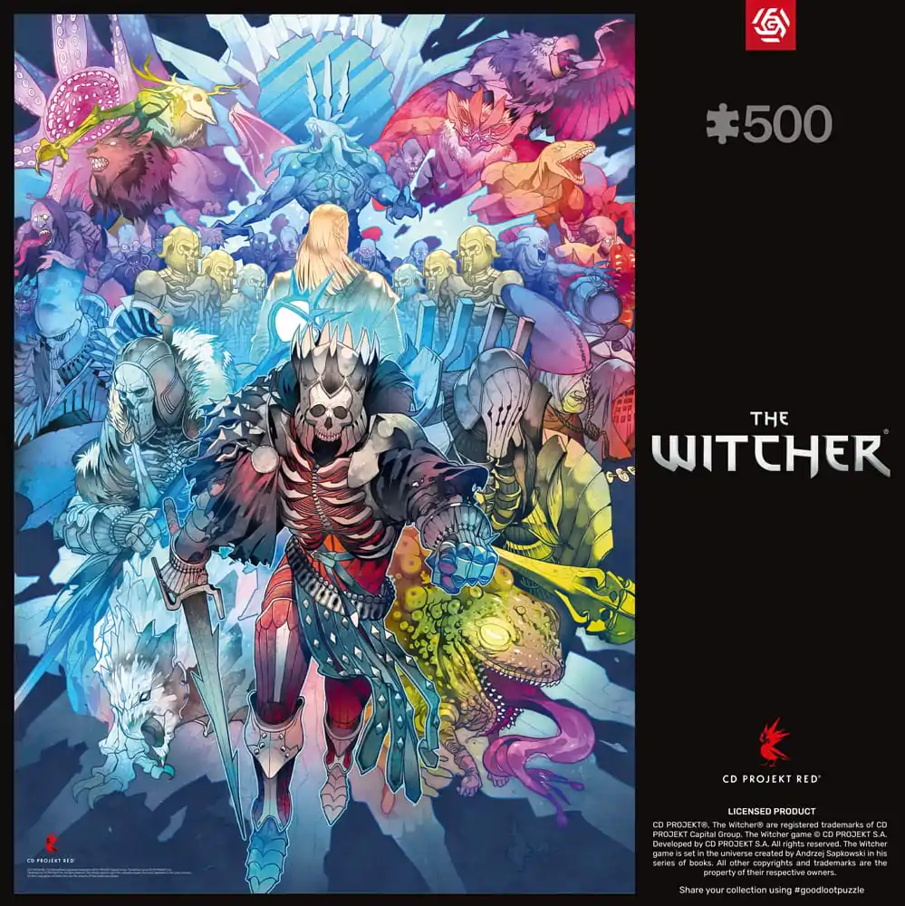 The Witcher Gaming Puzzle Monster Faction (500 elementów) zdjęcie produktu