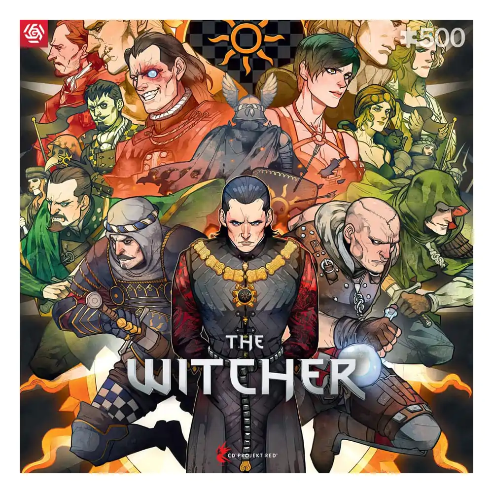 The Witcher Gaming Puzzle Nilfgaard (500 elementów) zdjęcie produktu