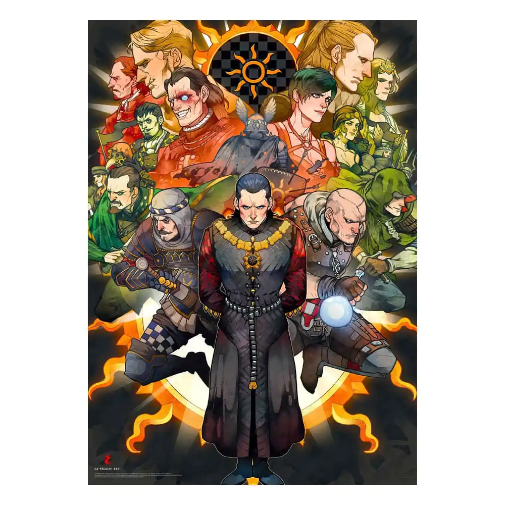 The Witcher Gaming Puzzle Nilfgaard (500 elementów) zdjęcie produktu