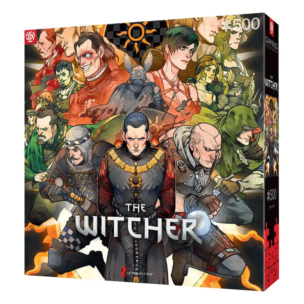 The Witcher Gaming Puzzle Nilfgaard (500 elementów) zdjęcie produktu