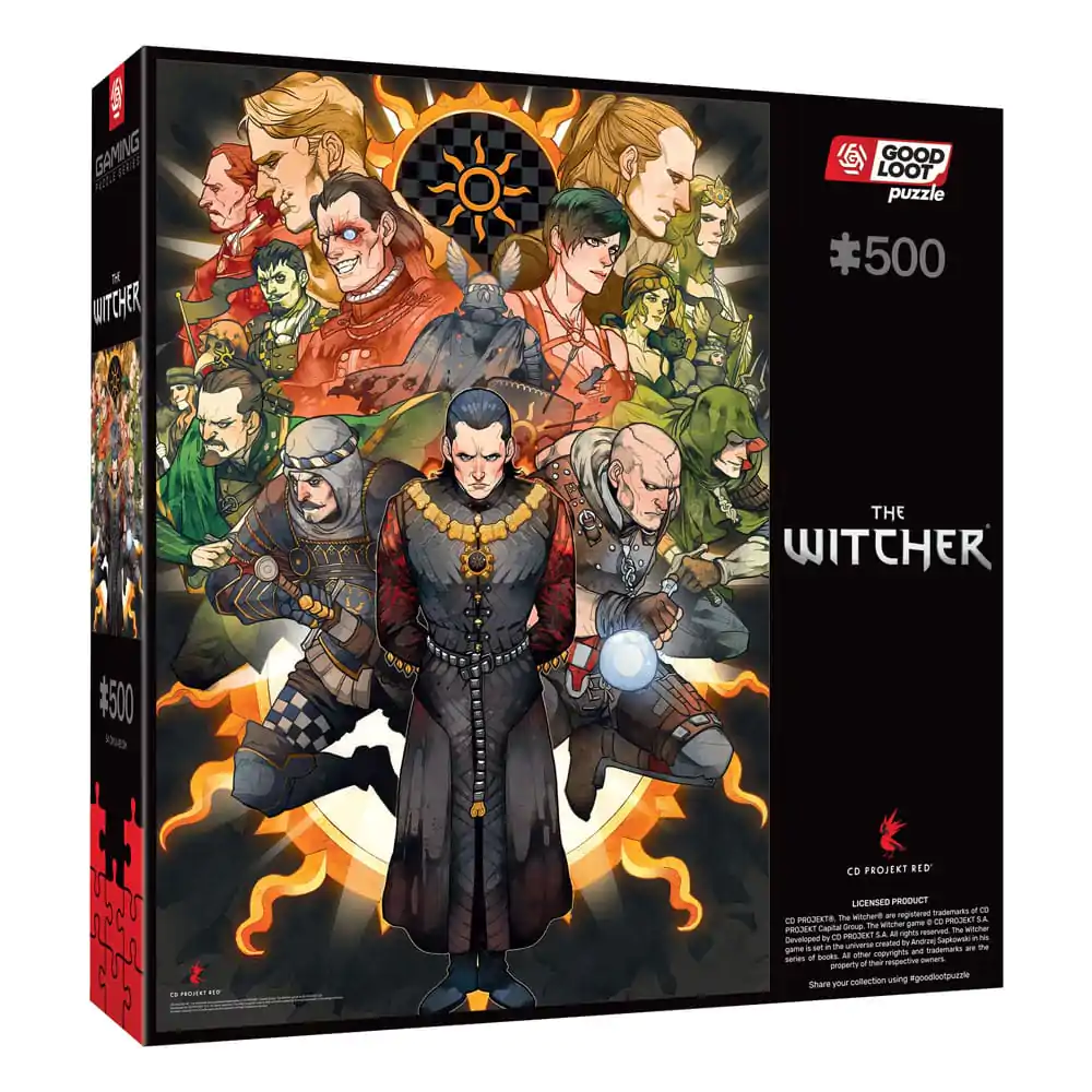 The Witcher Gaming Puzzle Nilfgaard (500 elementów) zdjęcie produktu