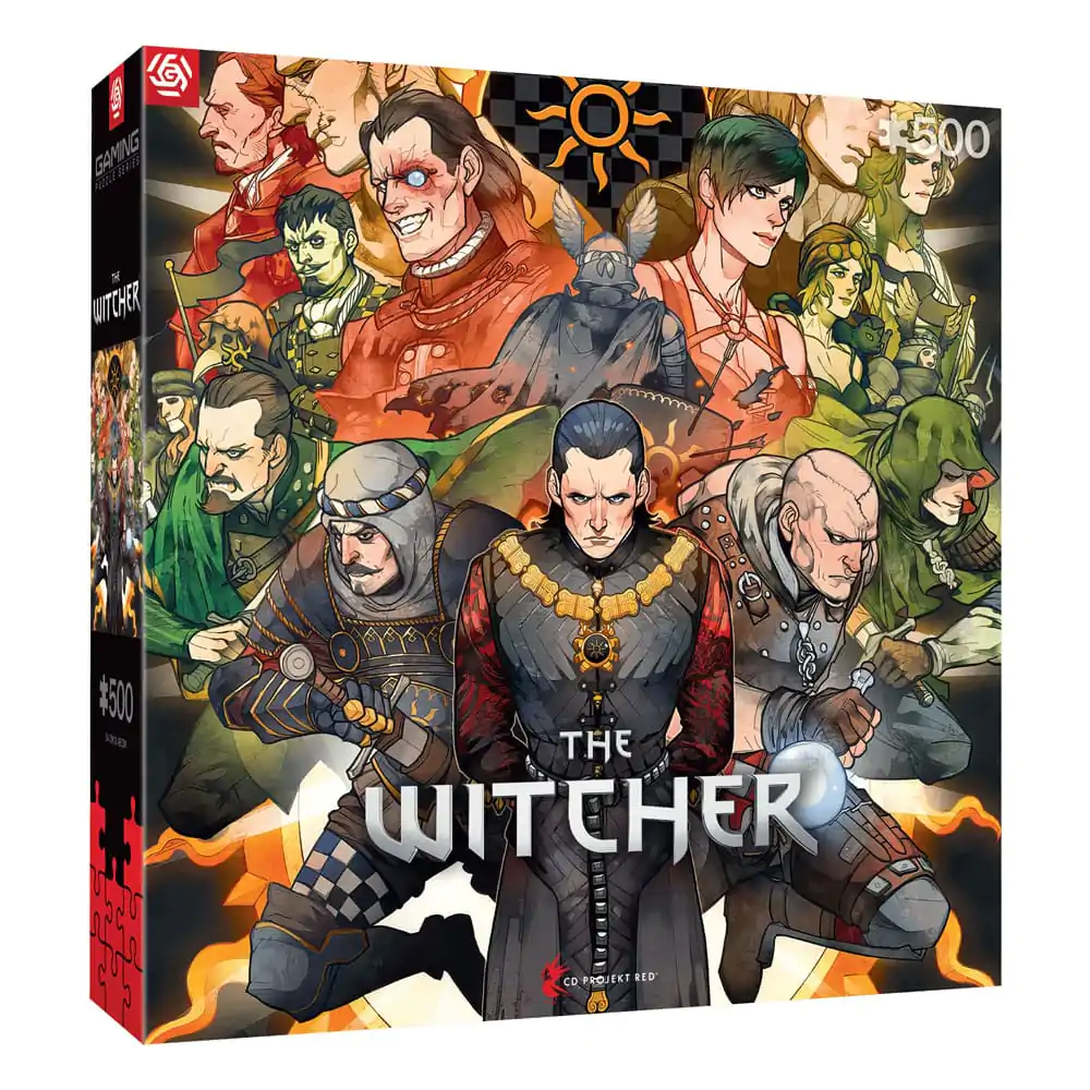 The Witcher Gaming Puzzle Nilfgaard (500 elementów) zdjęcie produktu
