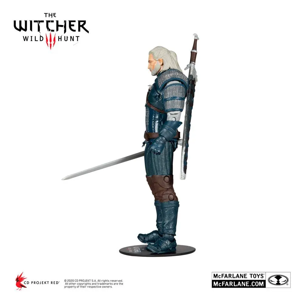 Figurka Akcji The Witcher Geralt z Rivii (Viper Armor: Teal Dye) 18 cm zdjęcie produktu