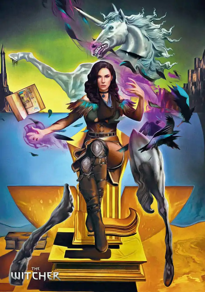 The Witcher III: Wild Hunt Game Art Chronicles Puzzle Yennefer inspirowane przez Salvadora Dali (1000 elementów) zdjęcie produktu