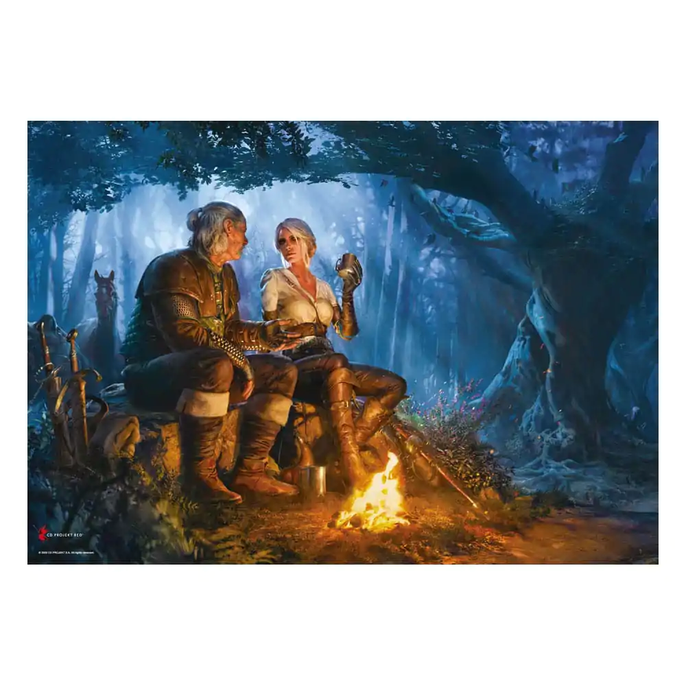 The Witcher Premium Puzzle Podróż Ciri (1000 elementów) zdjęcie produktu