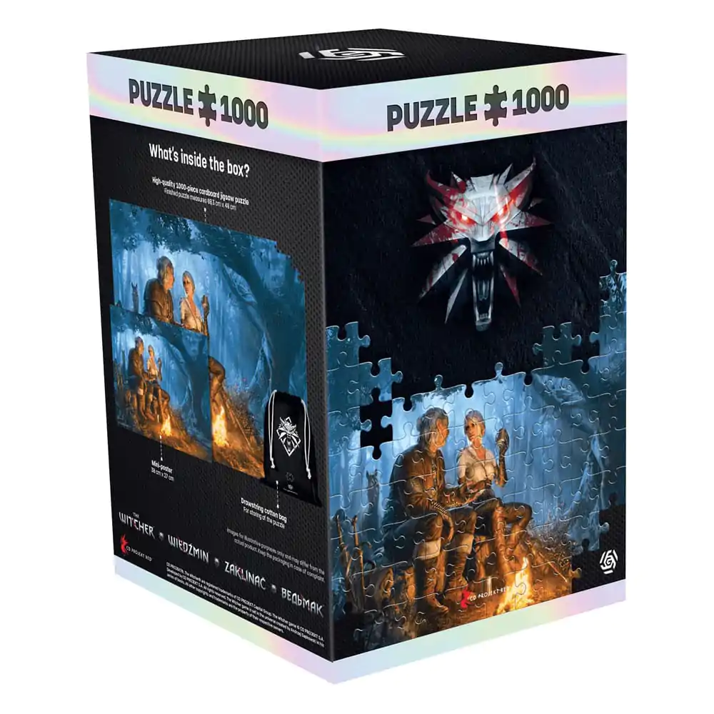 The Witcher Premium Puzzle Podróż Ciri (1000 elementów) zdjęcie produktu