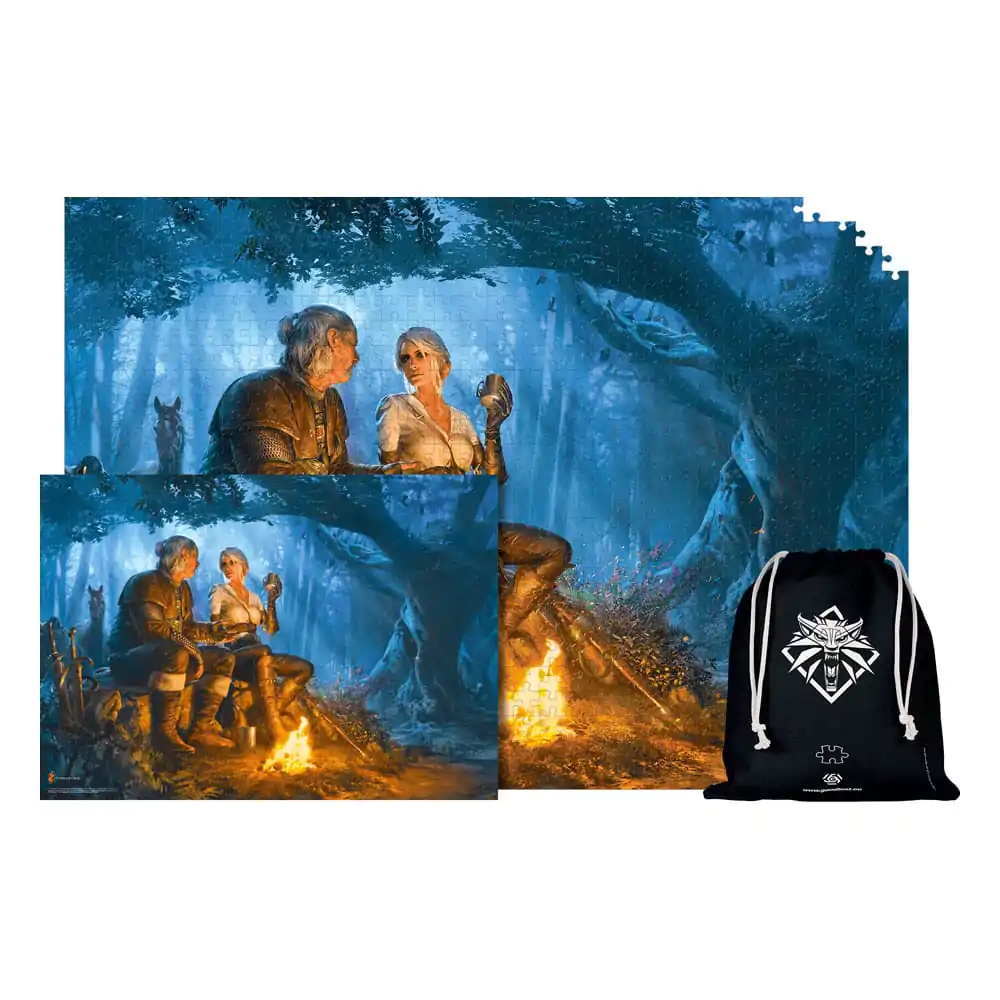 The Witcher Premium Puzzle Podróż Ciri (1000 elementów) zdjęcie produktu