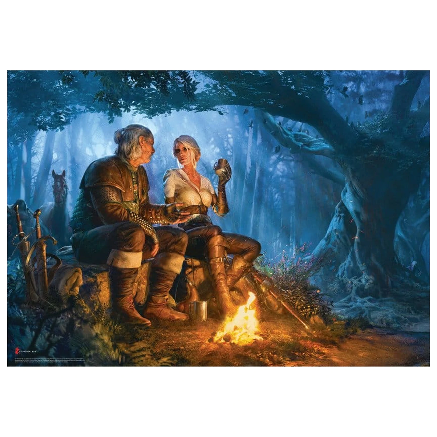 The Witcher Puzzle Podróż Ciri (1000 elementów) zdjęcie produktu