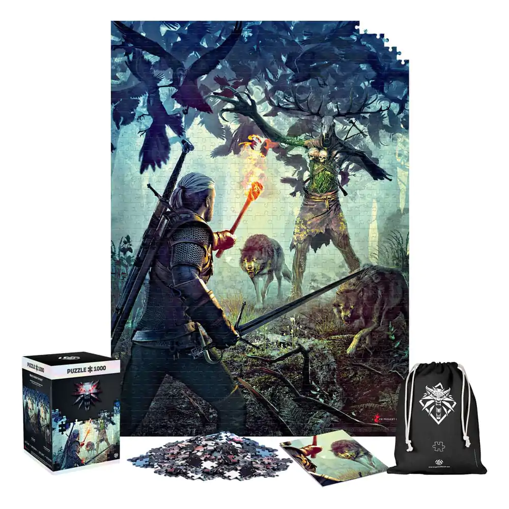 The Witcher Premium Puzzle Leszy (1000 elementów) zdjęcie produktu