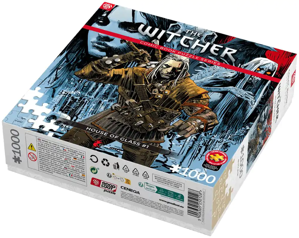 Puzzle Wiedźmin Dom Szkła (1000 elementów) zdjęcie produktu
