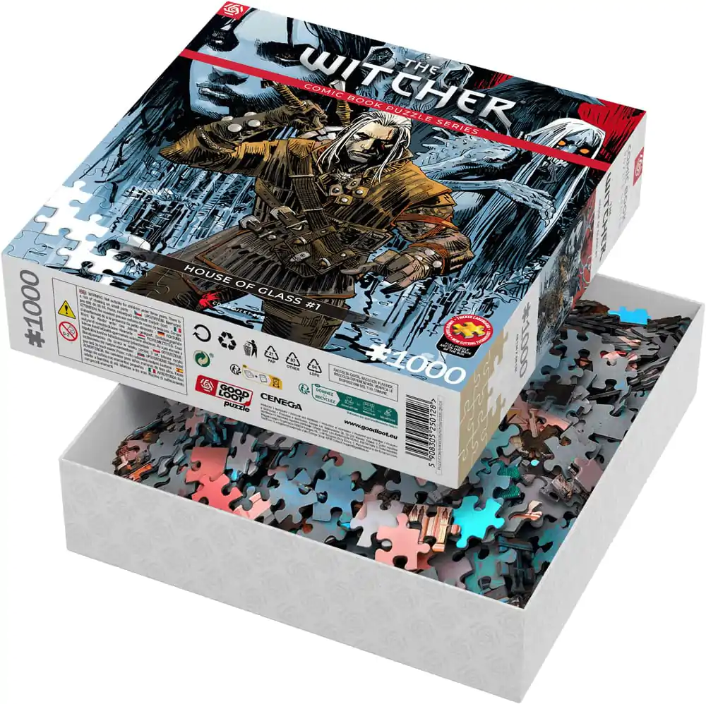 Puzzle Wiedźmin Dom Szkła (1000 elementów) zdjęcie produktu