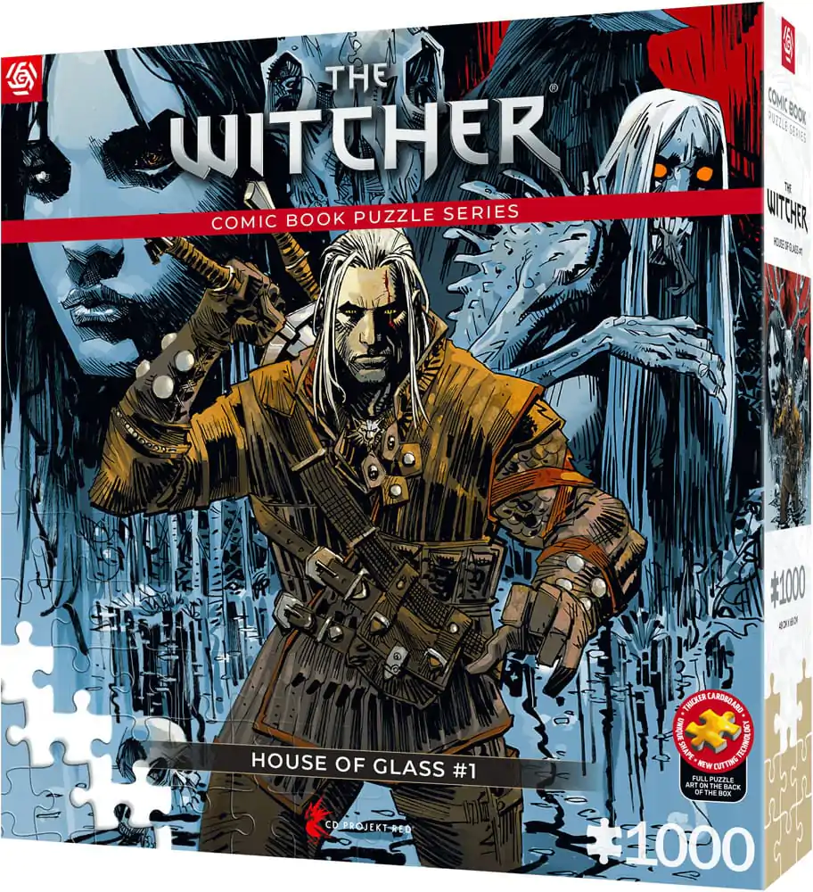 Puzzle Wiedźmin Dom Szkła (1000 elementów) zdjęcie produktu