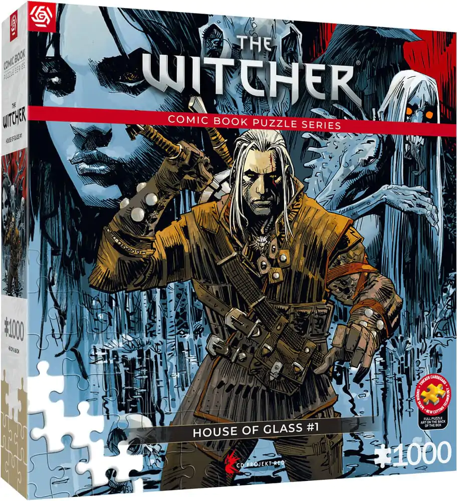 Puzzle Wiedźmin Dom Szkła (1000 elementów) zdjęcie produktu