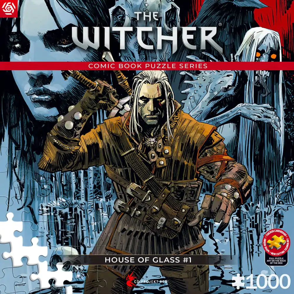 Puzzle Wiedźmin Dom Szkła (1000 elementów) zdjęcie produktu