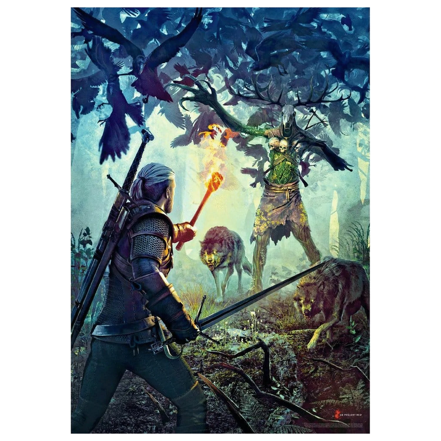 The Witcher Puzzle Leshen (1000 sztuk) zdjęcie produktu