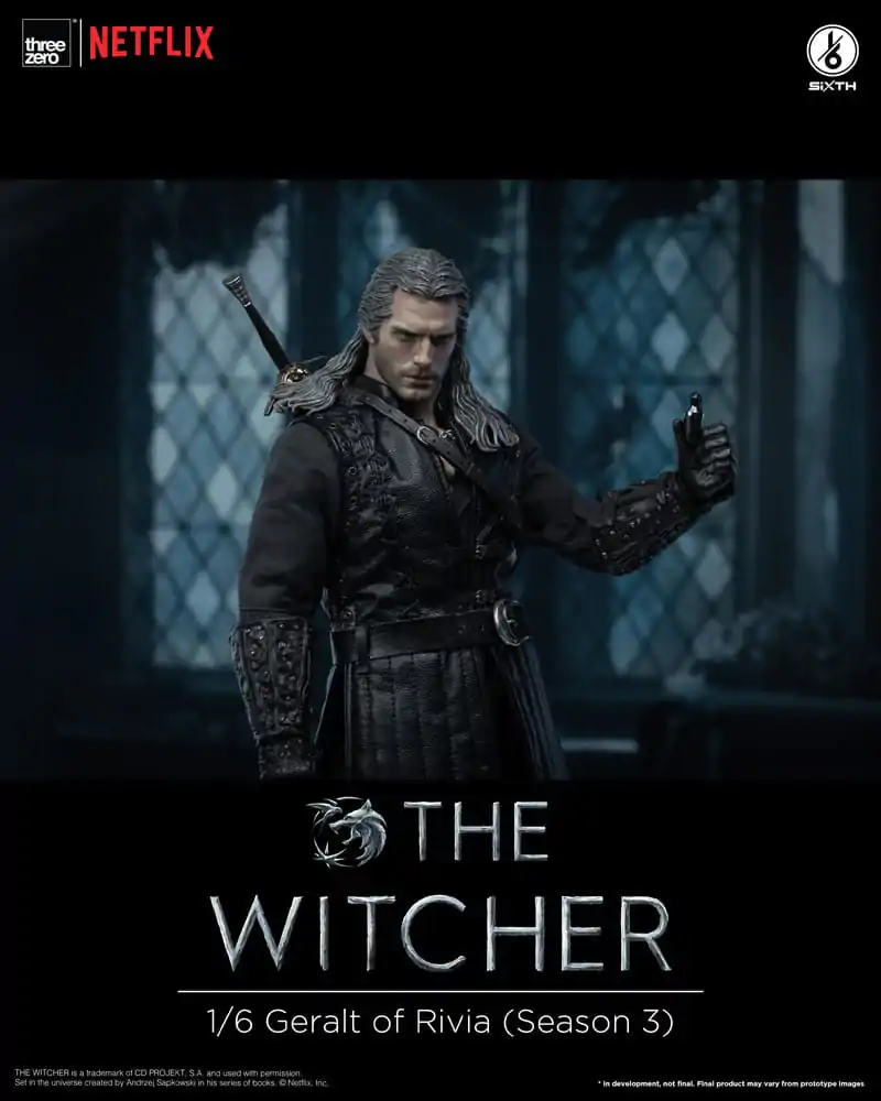 The Witcher Season 3 Figurka Akcji 1/6 Geralt z Rivii 31 cm zdjęcie produktu