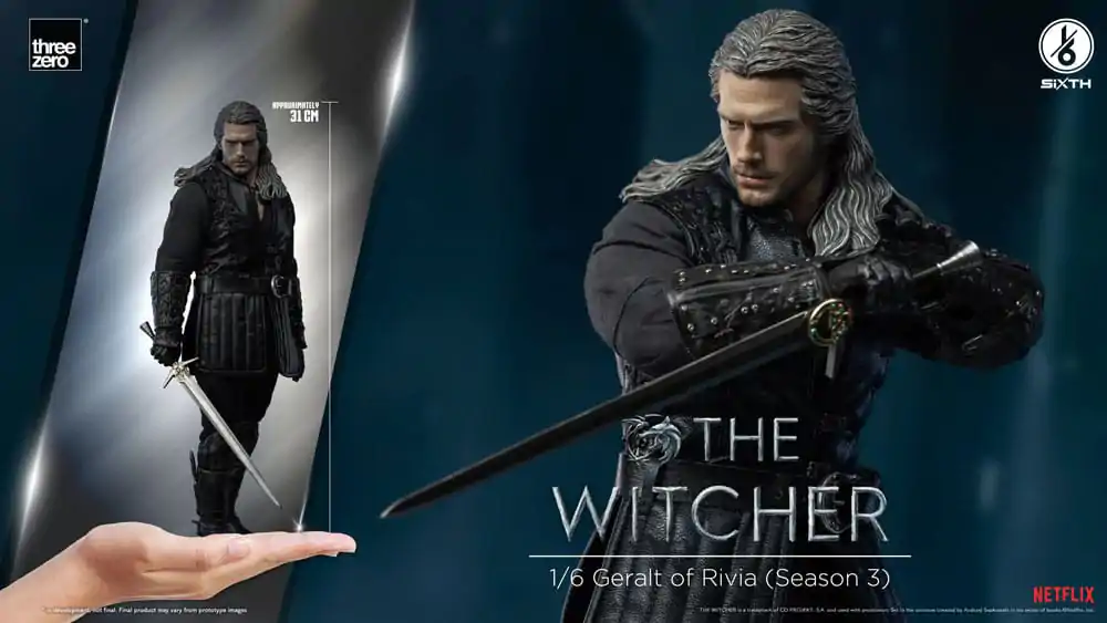 The Witcher Season 3 Figurka Akcji 1/6 Geralt z Rivii 31 cm zdjęcie produktu