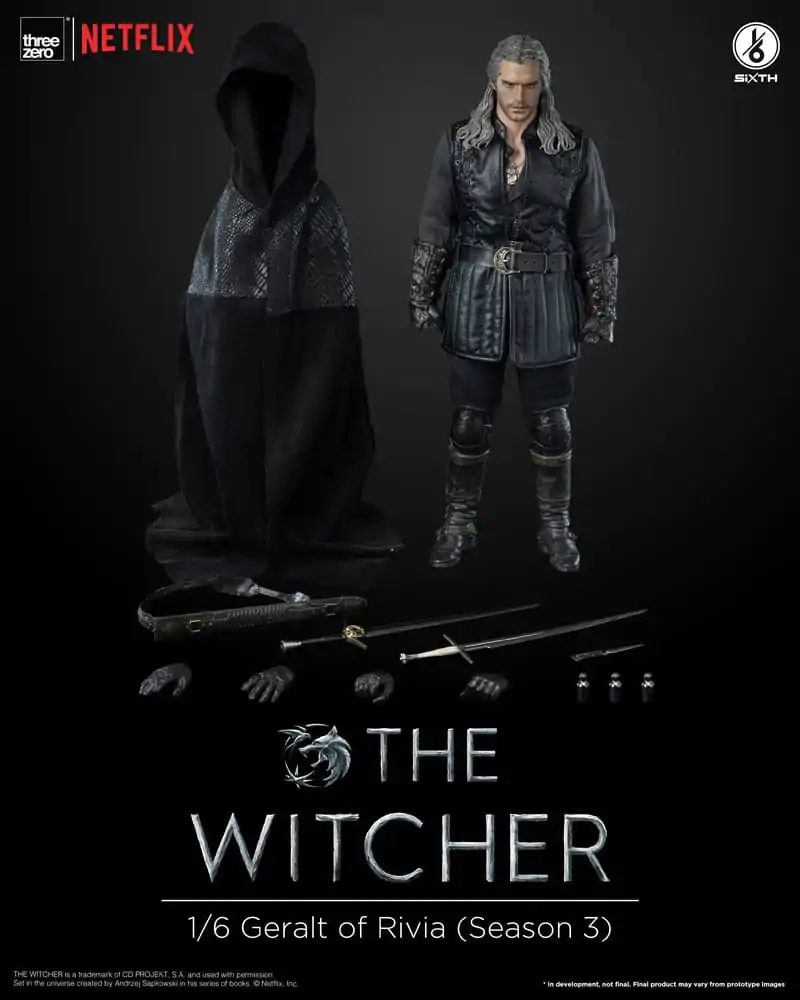 The Witcher Season 3 Figurka Akcji 1/6 Geralt z Rivii 31 cm zdjęcie produktu