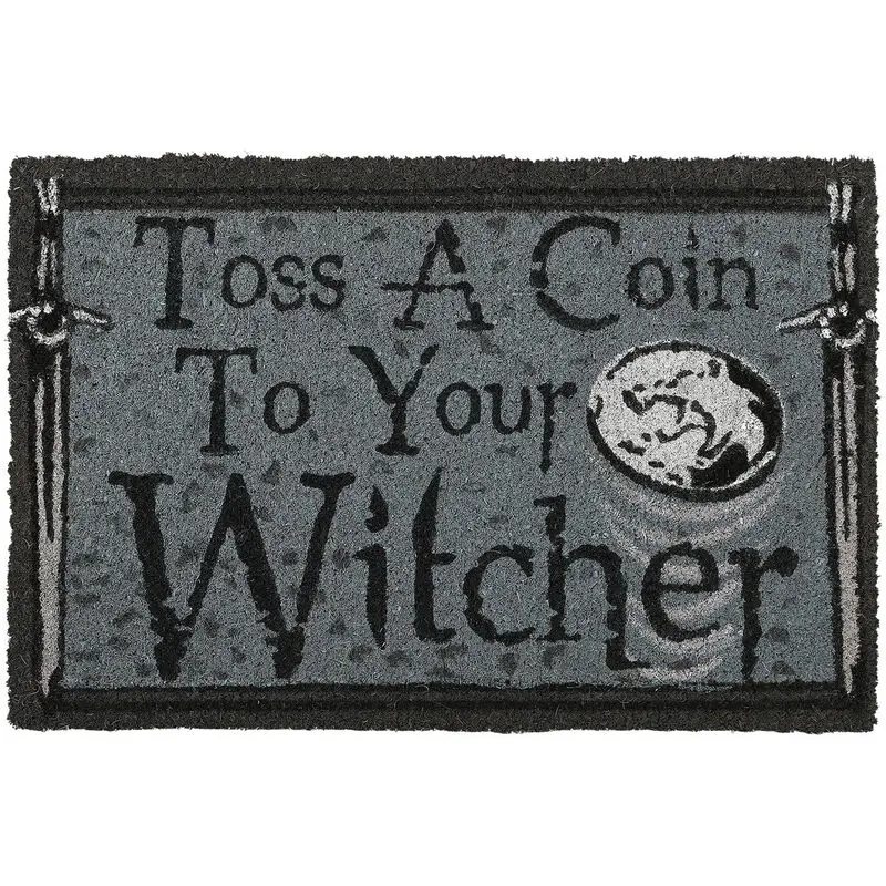Wiedźmin wycieraczka Toss a Coin 40 x 60 cm zdjęcie produktu