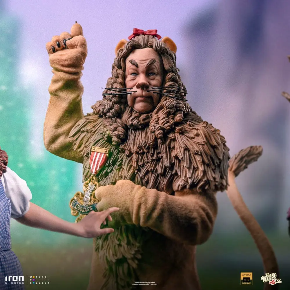 The Wizard of Oz Deluxe Art Scale Statue 1/10 Tchórzliwy Lew 20 cm zdjęcie produktu