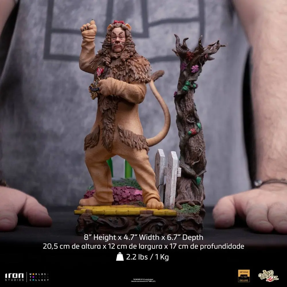 The Wizard of Oz Deluxe Art Scale Statue 1/10 Tchórzliwy Lew 20 cm zdjęcie produktu