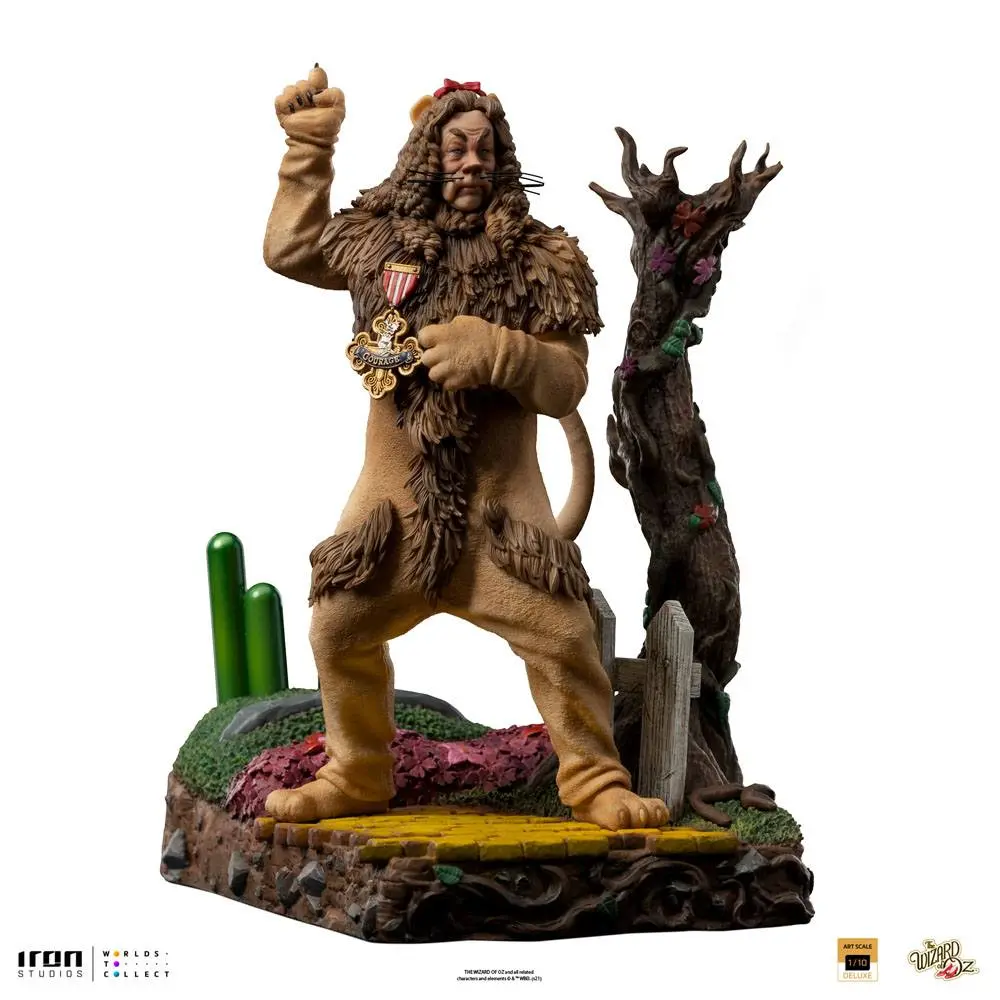 The Wizard of Oz Deluxe Art Scale Statue 1/10 Tchórzliwy Lew 20 cm zdjęcie produktu