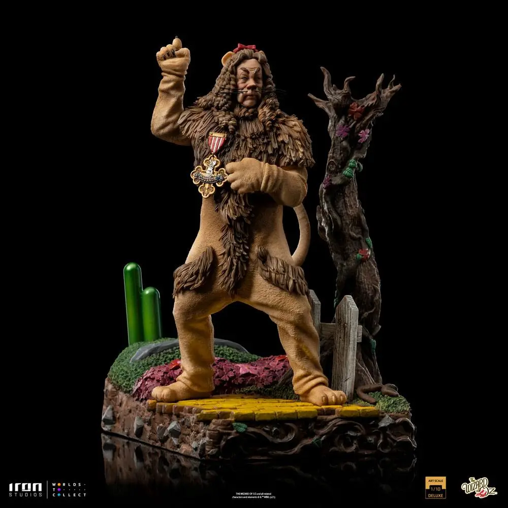 The Wizard of Oz Deluxe Art Scale Statue 1/10 Tchórzliwy Lew 20 cm zdjęcie produktu