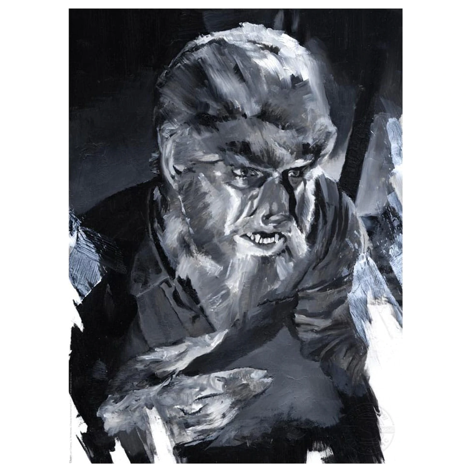 The Wolf Man Art Print The Wolf Man by Chris Valentine 41 x 31 cm - bez ramki zdjęcie produktu